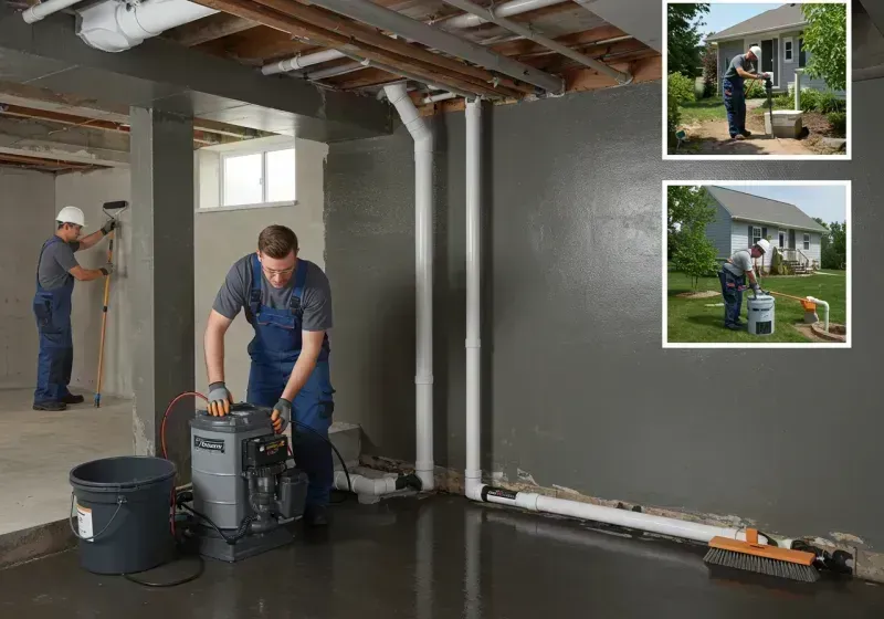 Basement Waterproofing and Flood Prevention process in Dumas, AR